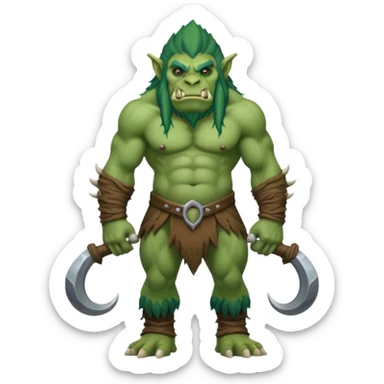 Troll full body sticker