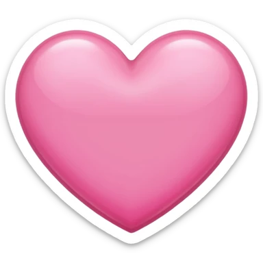 pink heart rank 1 sticker