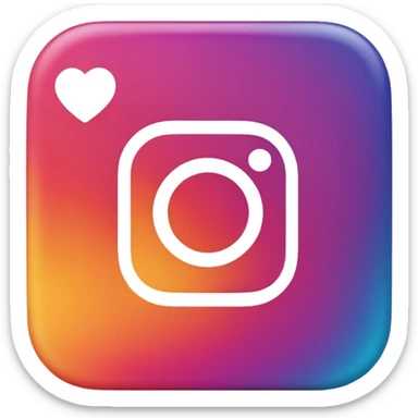 Instagram logo emoji style variation 3 sticker