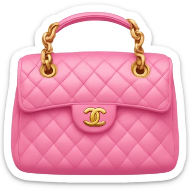 Pink Chanel handbag  sticker