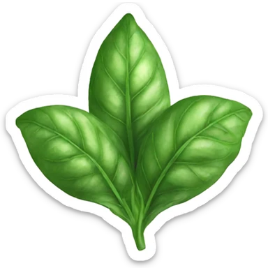 basil leaves sticker