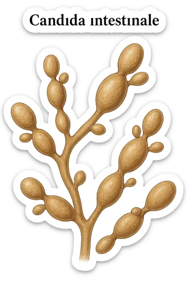CANDIDA INTESTINALE sticker
