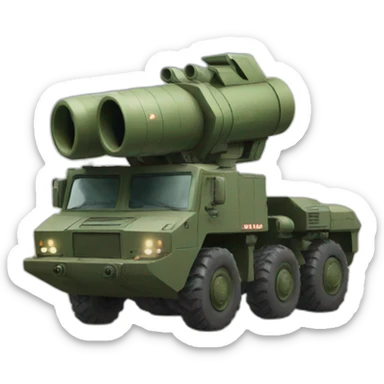 Katyusha missile launcher  sticker