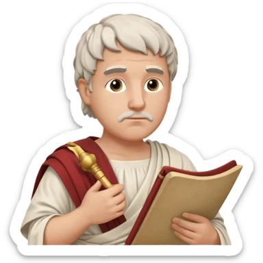 Filósofo griego sticker