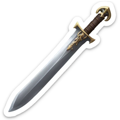 steel greatsword sticker