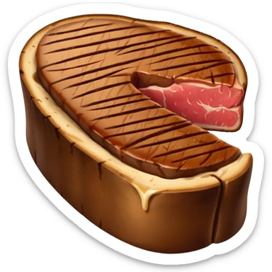 Weasel steak  sticker