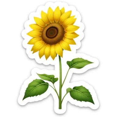 Sunflower, national flower of Ukraine sticker