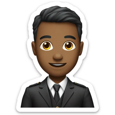 A young professional becoming a rising star, that shoots to the top of their career sticker