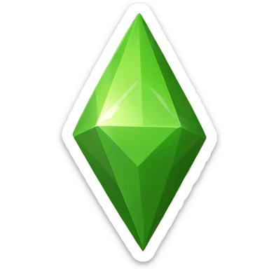 Sims plumbob sticker
