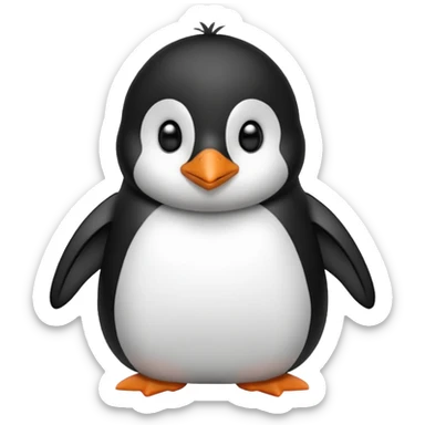 Pinguino cute sticker