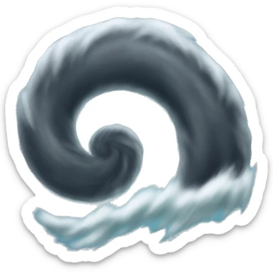a hurricane sticker