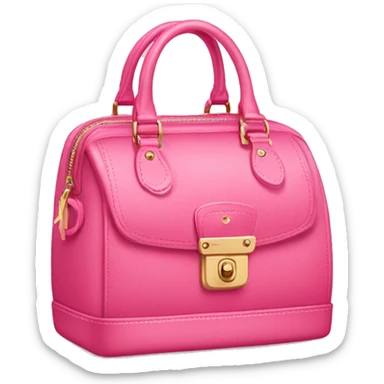 Pink louis vuttion bag  sticker