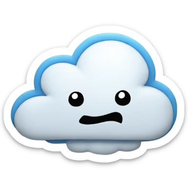 idea cloud sticker