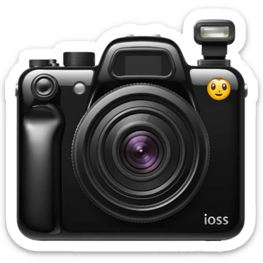 digital camera sticker