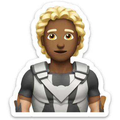 Midsommar superhero sticker