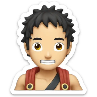 One piece ussop sticker