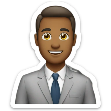 store sales agent sticker