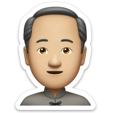 Wang chuanfu speaking sticker