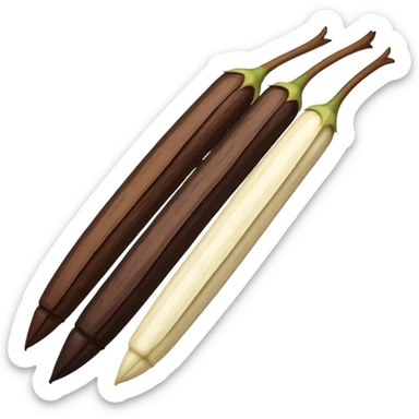 vanilla beans sticker
