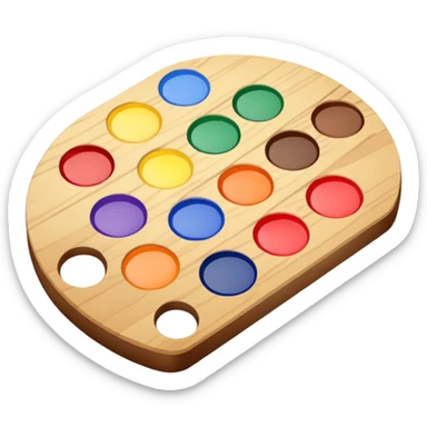 Paint Palettes sticker