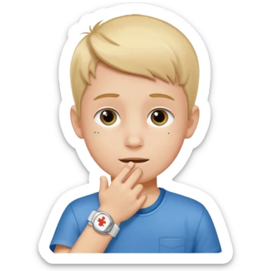 Boy allergic to soy  sticker