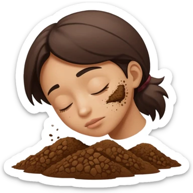 faceplant when someone falls flat on their face sticker