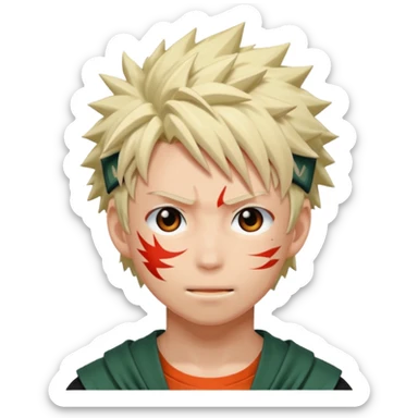 katsuki bakugo sticker