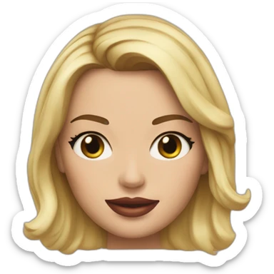 margot robbie in terminal sticker