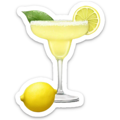 lemon luxury margarita sticker