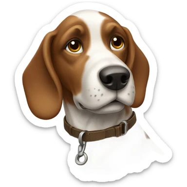 Hunting dog sticker