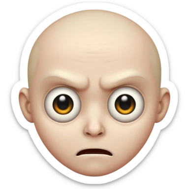 Create me a horror emogi sticker