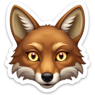 Magical Coyote sticker