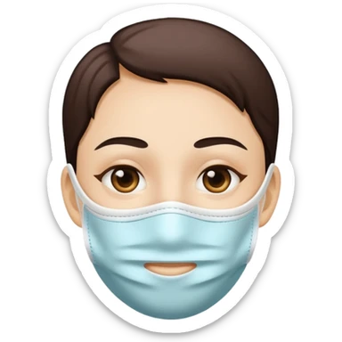 masque visage soins  sticker