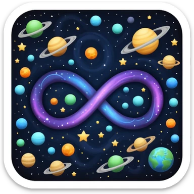 Infinity sticker