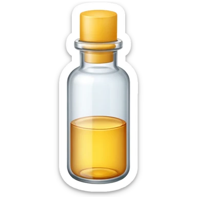 10ml bottle sticker