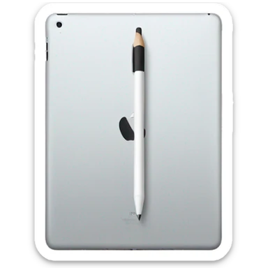 Ipad with Apple Pencil  sticker