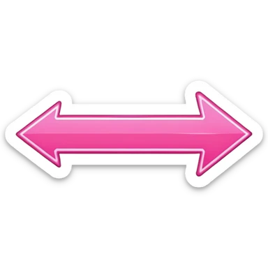 pinkpixel arow high sticker