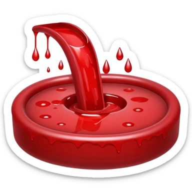 Make some blood sticker