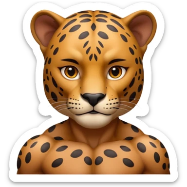 jaguar human sticker