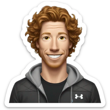 Shaun white sticker