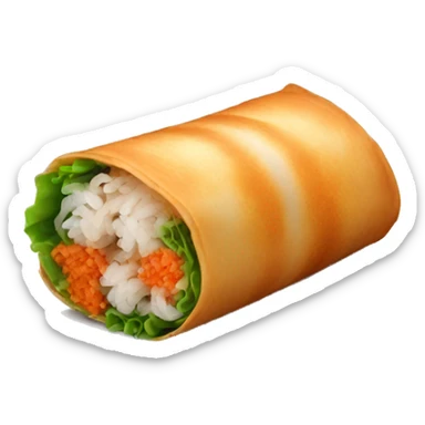 Spring rolls sticker