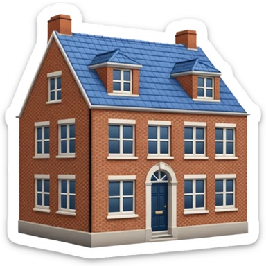 make a house in the netherlands located at: Marnixstraat 16, Dordrecht, The Netherlands sticker