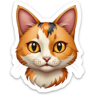  cat get tattooed sticker