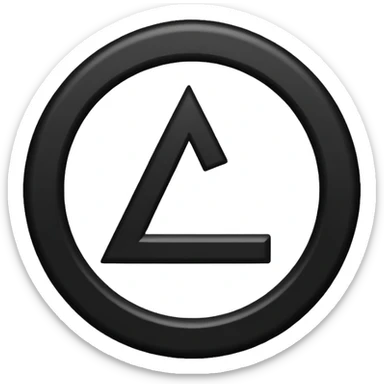 signo de matematica igual  sticker