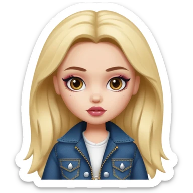 grunge aesthetic, pretty bratz sticker