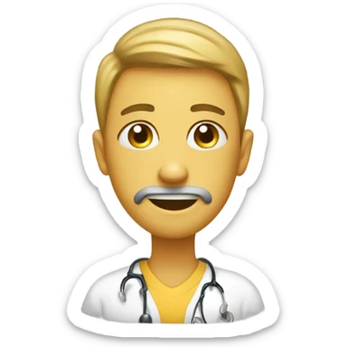 Get well soon sticker