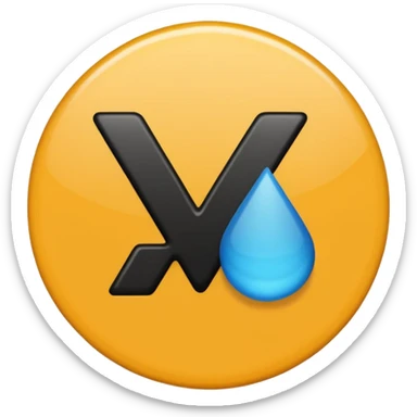 Emoji sem ser de rosto apenas um circulo azul tipo esse 🔵 e no meio um sinal de certo da cor preta assim ✔️ sticker