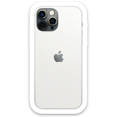 white iPhone 14 Pro sticker