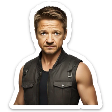 jeremy renner sticker