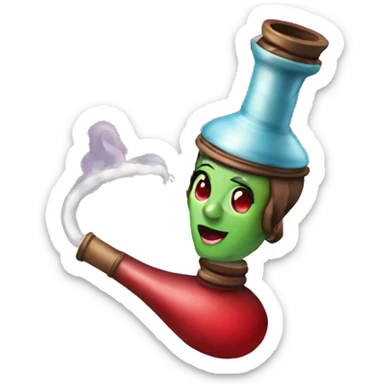 hookah coquette  sticker